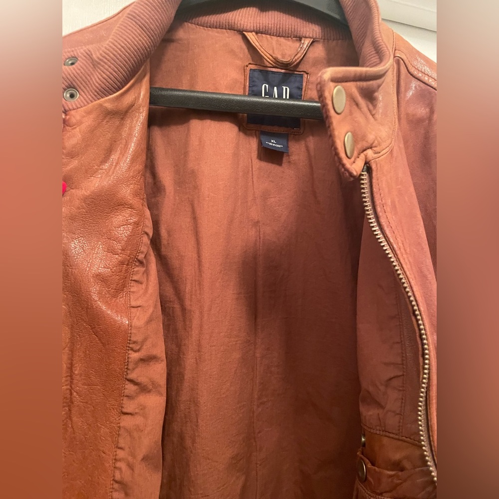 Leather Gap Jacket - image 3